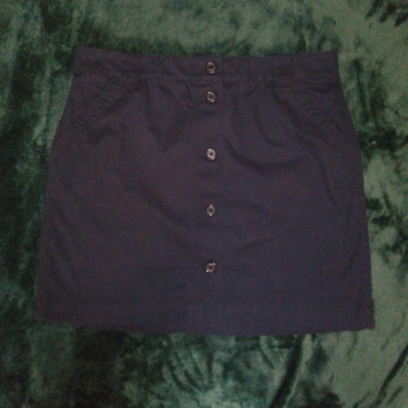 NWT Tommy Hilfiger Jamie Button Front Pencil Skirt Sz 12 - Picture 2 of 16